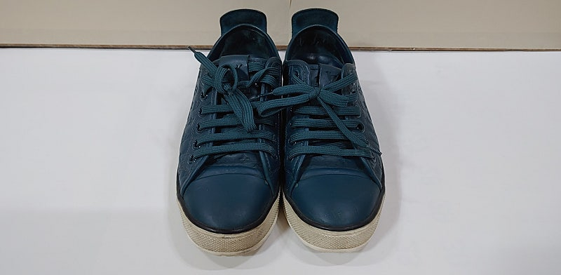 루이비통 모노그램 가죽/누벅 로우탑 스니커즈 230mm - 15만 이미지