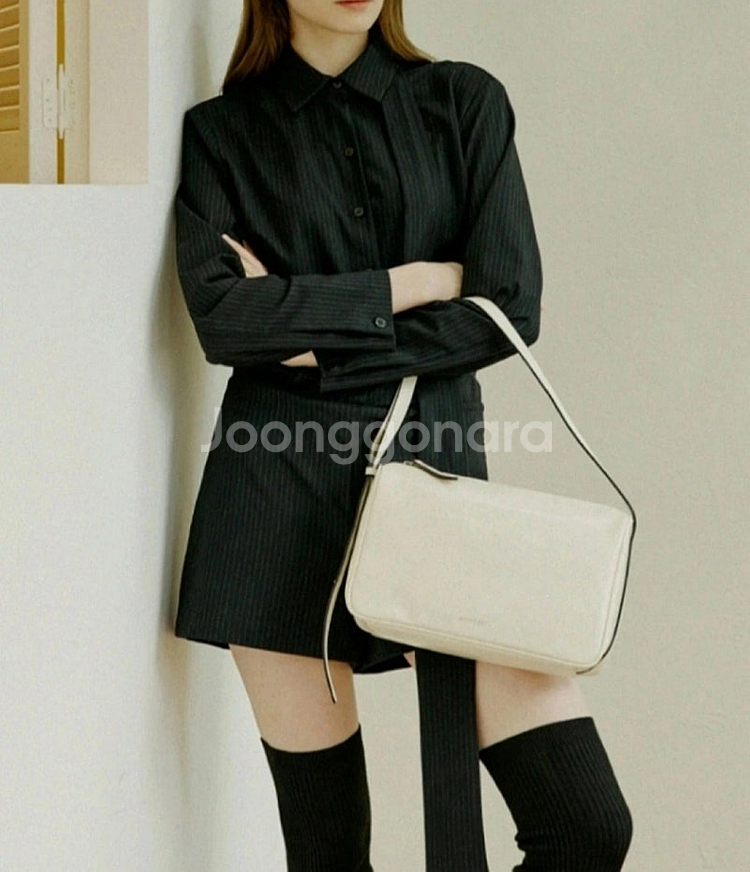 <새제품>몽삭 클레어 아이보리 가방--0