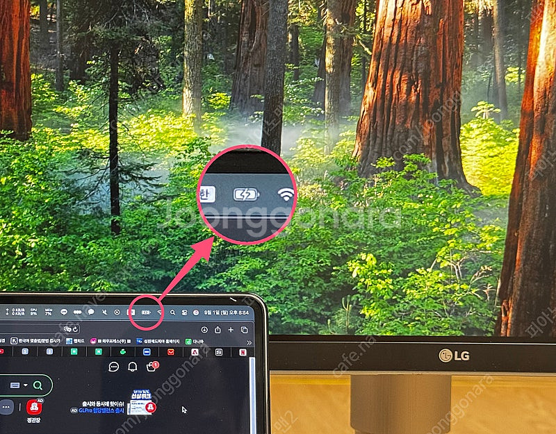 LG 27인치 4K UHD 모니터 (USB-C케이블 하...--3