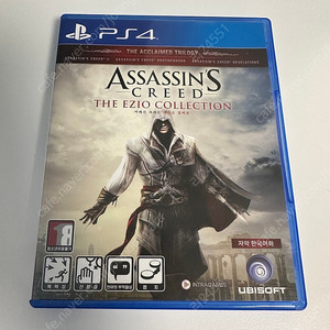 ps4 어쌔신 크리드 에지오 컬렉션 팝니다.
