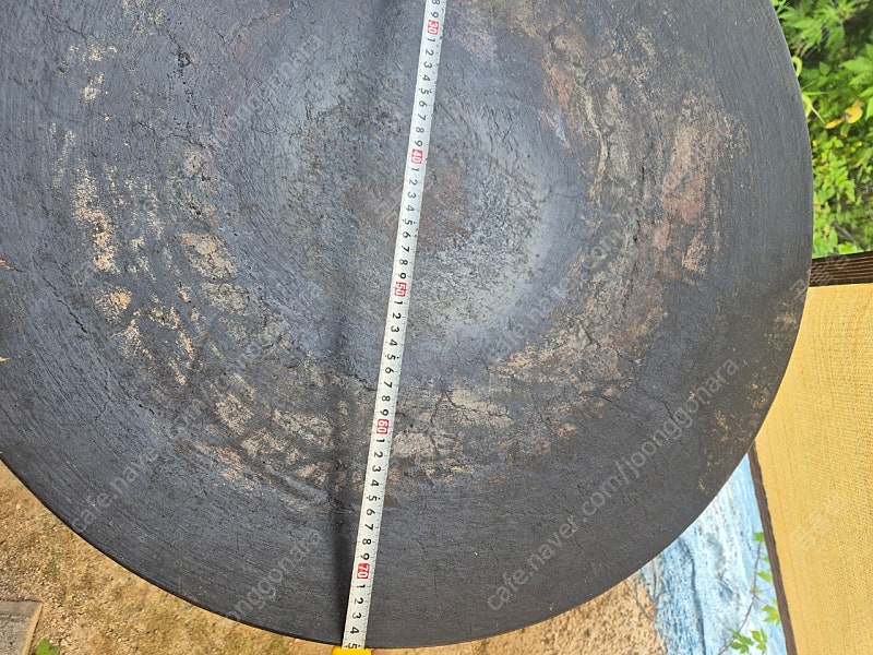 대형 솥뚜껑 73cm 무쇠솥뚜껑 이미지