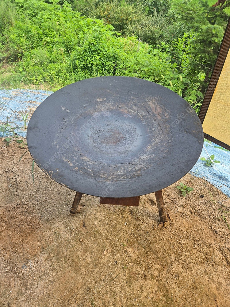 대형 솥뚜껑 73cm 무쇠솥뚜껑 이미지