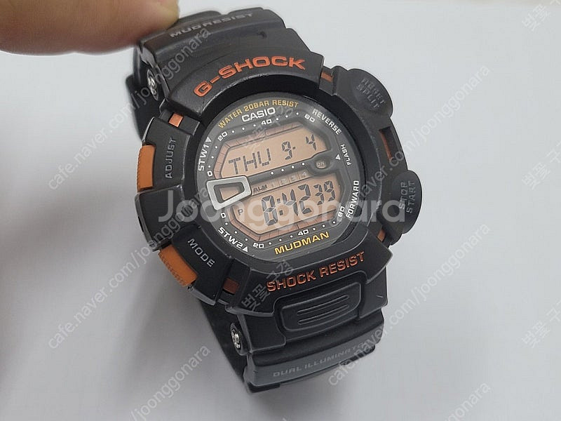 지샥 머드맨 G-9000MX 오렌지컬러--0