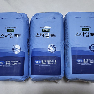 디펜드 성인용 기저귀 스타일 남성 요실금 패드 12개입 3팩