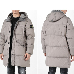매장판)스톤아일랜드 21FW 크링클랩스 롱패딩(아이스블루,M)
