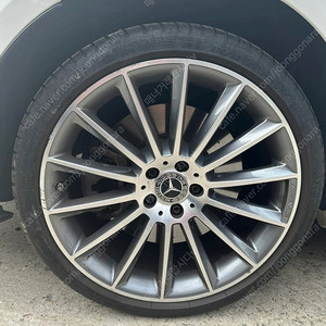 2022년 벤츠 e450 카브리올레 미쉐린 런플렛 타이어