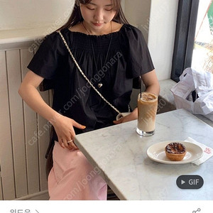 위드윤 스모크 블라우스