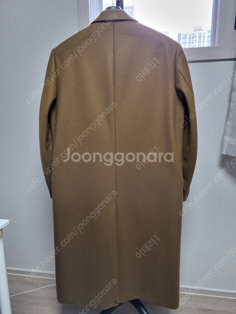 마마가리 더블 코트 MTR LONG 브라운 48 새상품--1