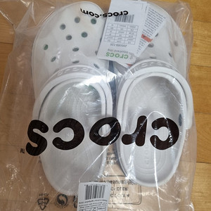 크록스 화이트 새거 240