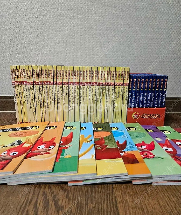 대교전집 SAMSAM스토리북 50권, CD 10장 (너...--0