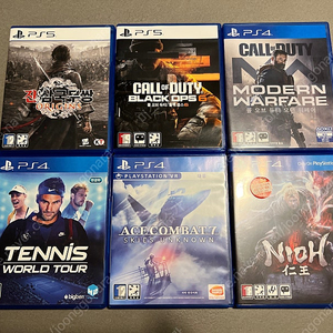 ps5 진삼국무쌍 콜오브듀티 리부트 블랙옵스6 외 다수