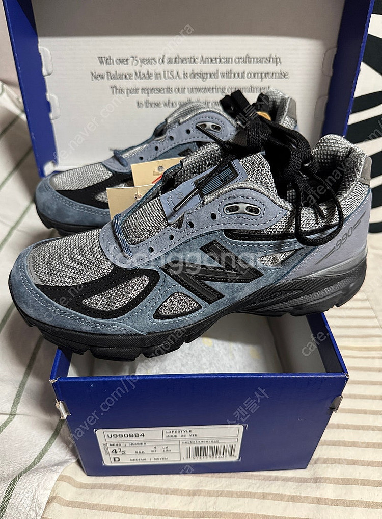 뉴발란스 990v4 아크틱 그레이 W6 225-230--0