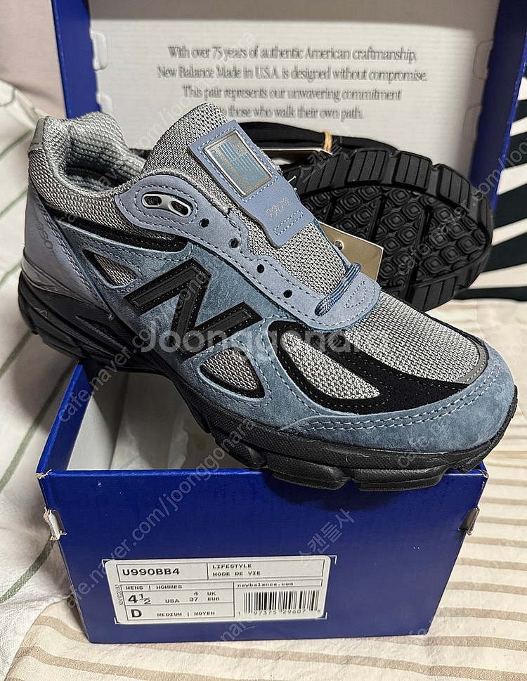 뉴발란스 990v4 아크틱 그레이 W6 225-230--2