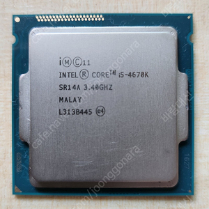 i5 4670K CPU 판매합니다
