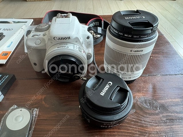 캐논 100D 화이트--1