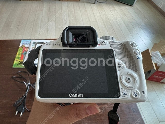 캐논 100D 화이트--3