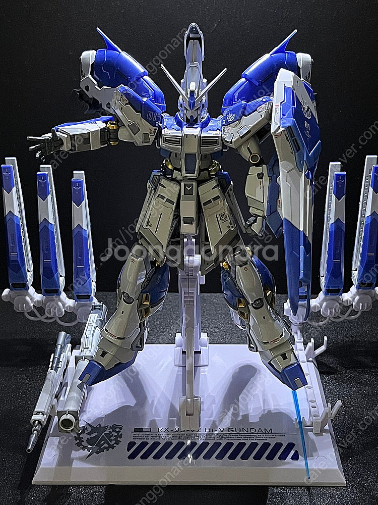 건담 RG 하이뉴 티타늄피니쉬 (가조립+데칼)--0