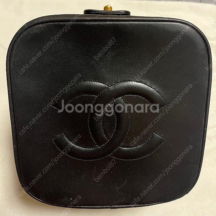 [정품] 샤넬 빈티지 베니티 코스메틱 토트백--5