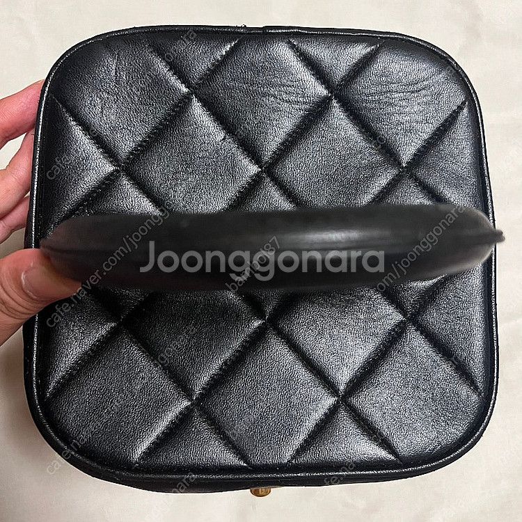 [정품] 샤넬 빈티지 베니티 코스메틱 토트백--8
