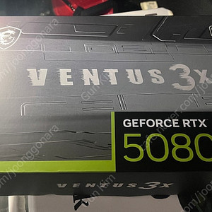 MSI RTX 5080 Ventus 3X 풀박스 새제품