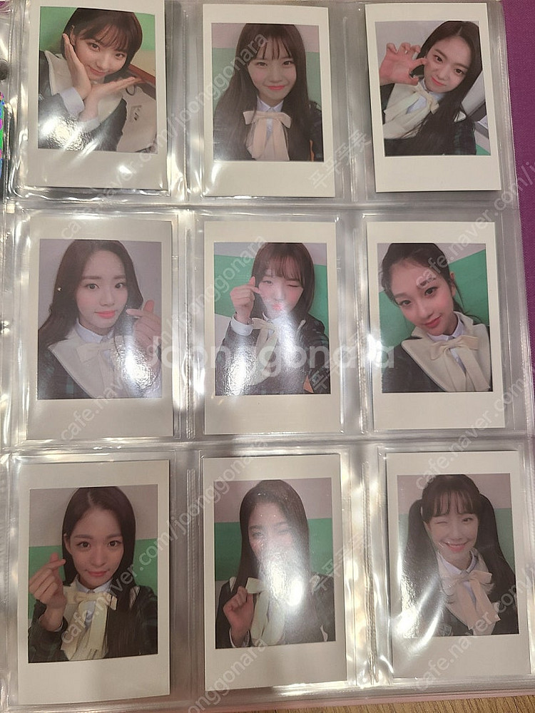 프로미스나인 투하트 그린블루 풀셋--2