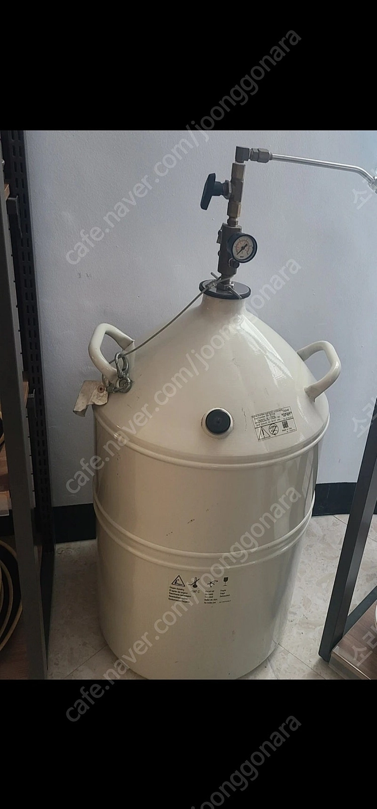 질소통 액체질소(구매합니다)( MVE LAB 50L 제품 ) 액체 질소통 (디바이스포함이나 미포함) 구입하고자 합니... 이미지