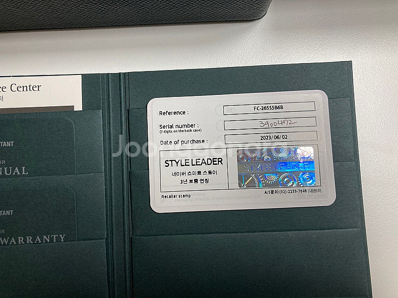 [프레드릭 콘스탄트] FC-265S5B6B 클래식 쿼츠...--2