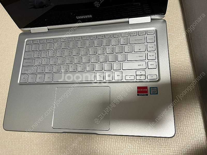 삼성 nt950qaa 부품판매(키보드팜프레스트,서브보드...--2