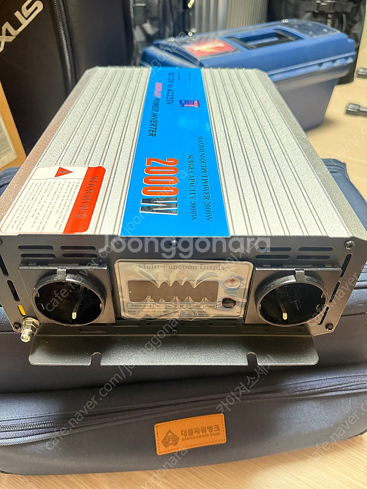 대물파워뱅크240a + 인버터2000[완전 새것]--6