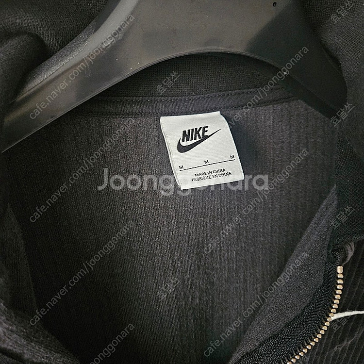 나이키 우먼 벨루어 쿼터집 상하의 세트--3