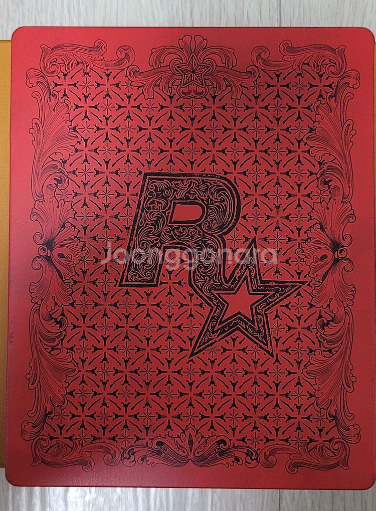 PS4 레드데드리뎀션2 스틸북 게임,지도포함--1