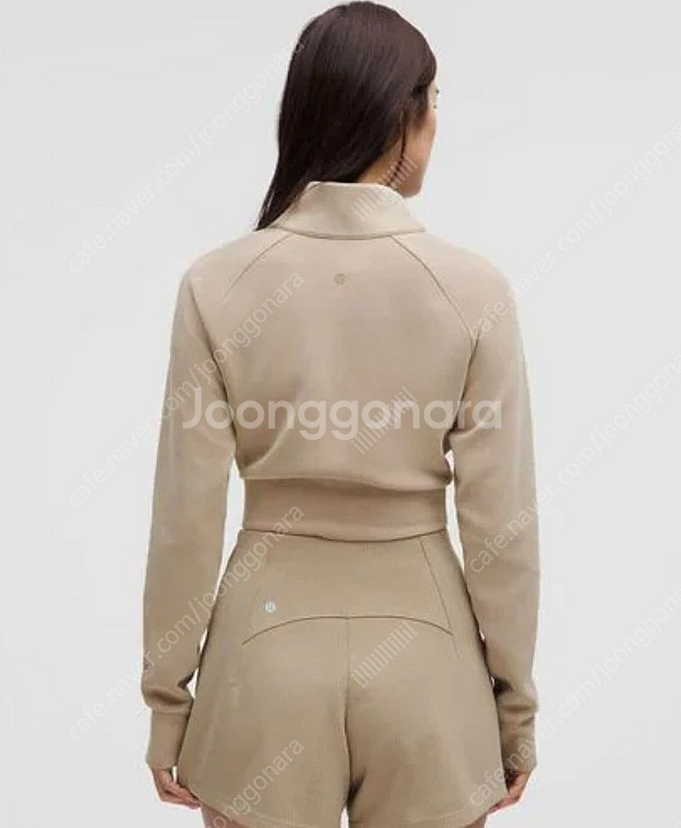 룰루레몬 소프트스트림 크롭 하프집--2