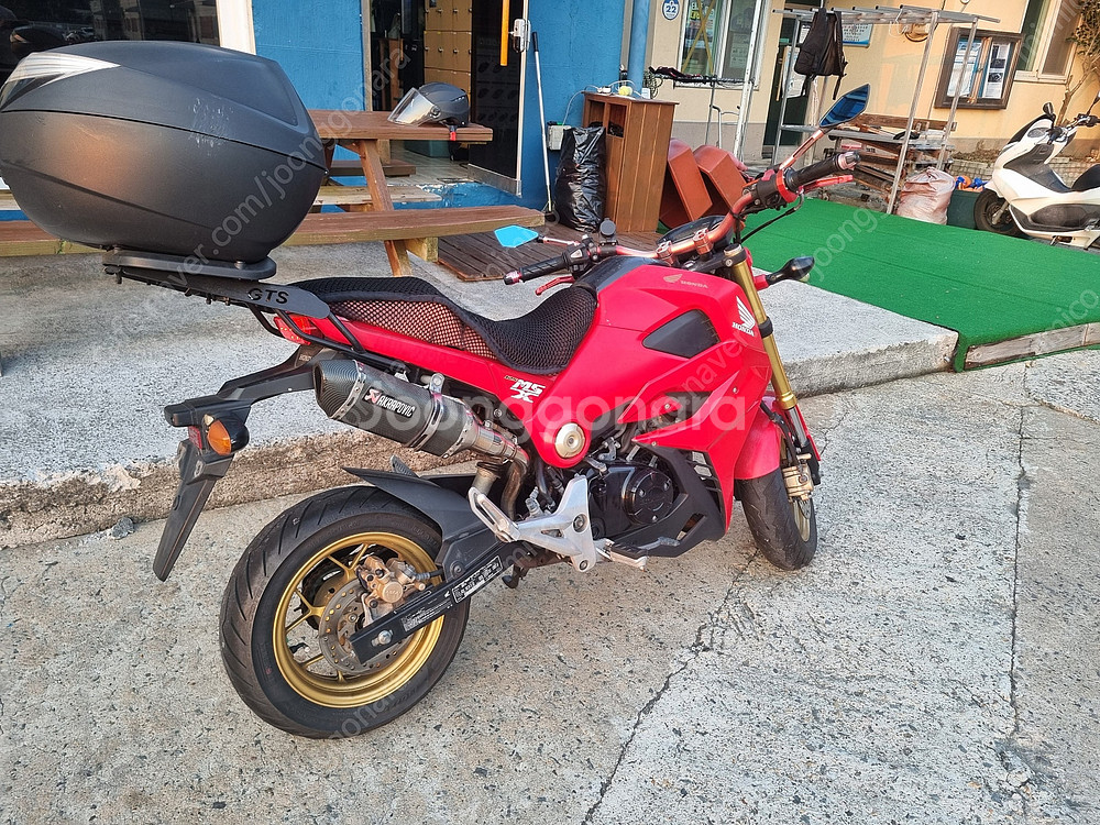 msx 125 14년 부산 튜닝 바이크--7