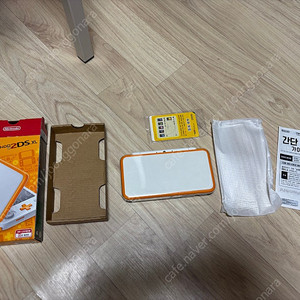 닌텐도 new 2ds xl 오렌지 화이트 박스셋