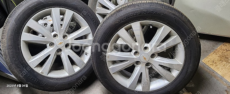 캡티바 16년식 외 윈스톰 올란도 18인지 순정휠--0