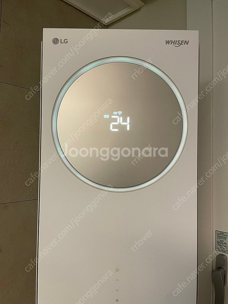 LG 휘센 타워에어컨 2in1 팝니다.--4