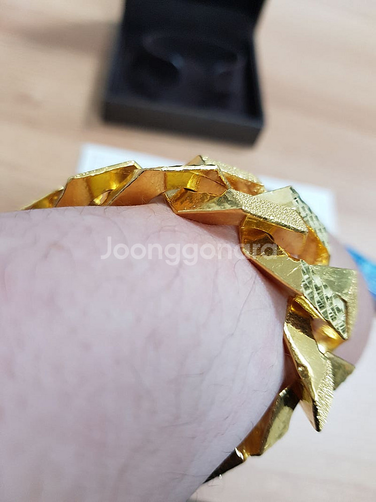 순금 100돈 로콤팔찌--1