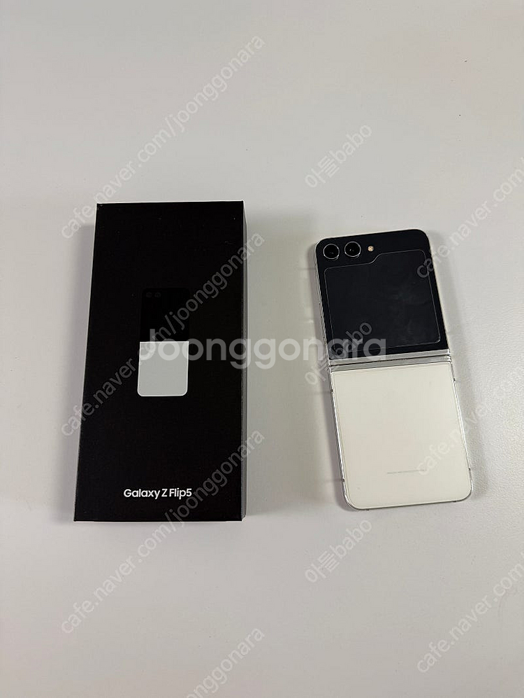 갤럭시 제트플립5 Z플립5 512기가 크림(풀박)--0