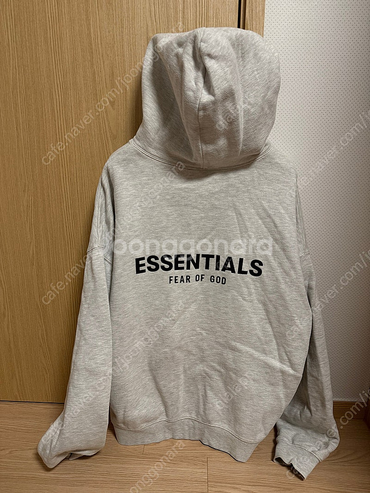 Essentials 기모 후드티--0