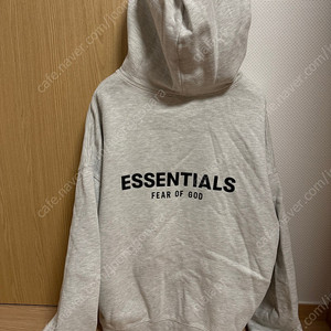Essentials 기모 후드티