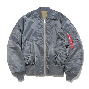 알파인더스트리 디스이즈네버댓 콜라보 ma1 리버시블 양면 자켓 M사이즈