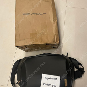 PGYTECH ONEGO SOLO 피지테크 원고 솔로 V2 카메라 슬링백 10L 블랙 P-CB-153 단순 개봉 급