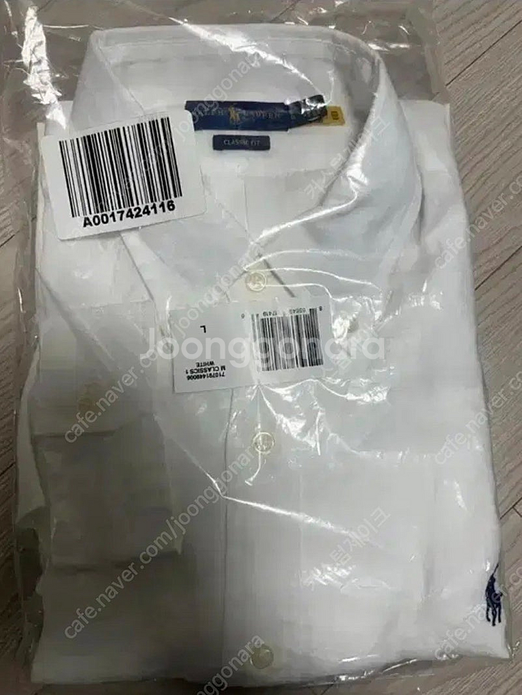 폴로 린넨 클래식 화이트 / 새상품 L사이즈 판매--0