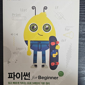 파이썬 포 비기너 팝니다
