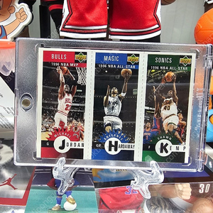 NBA카드 (조던, 페니, 숀켐프) 판매