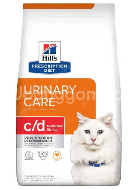 힐스 고양이 사료 cd c/d stress 3.85kg...--0