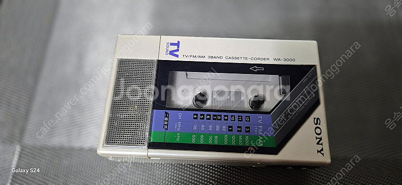 소니(SONY)워크맨 WA-3000. 카세트라디오. 미...--6