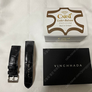 빈치하다 악어가죽 스트랩 블랙﻿ 20mm 팝니다.
