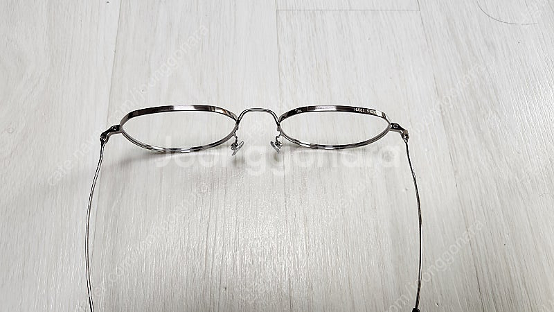 애쉬크로프트 휴즈3 55사이즈 앤틱실버 빅사이즈 티타늄 안경테--1