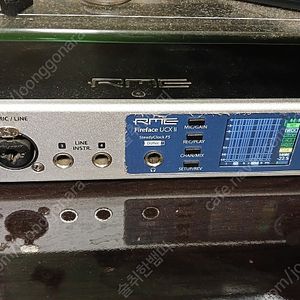 RME FIREFACE UCX 2 판매합니다 거의 새거